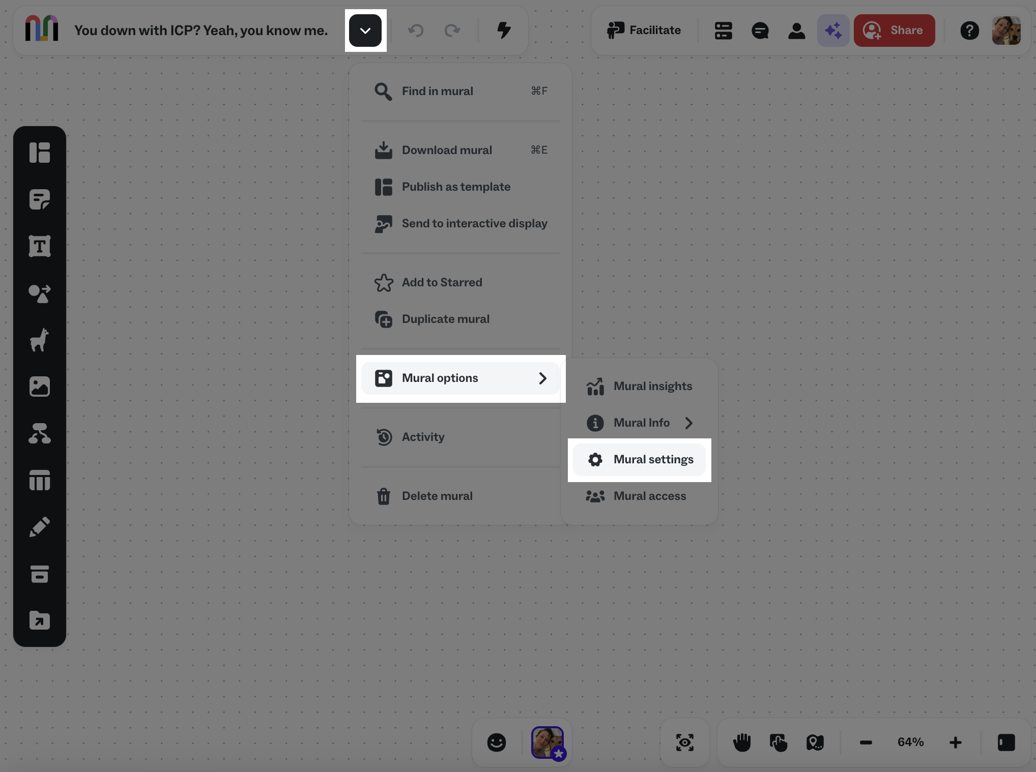 Change canvas color