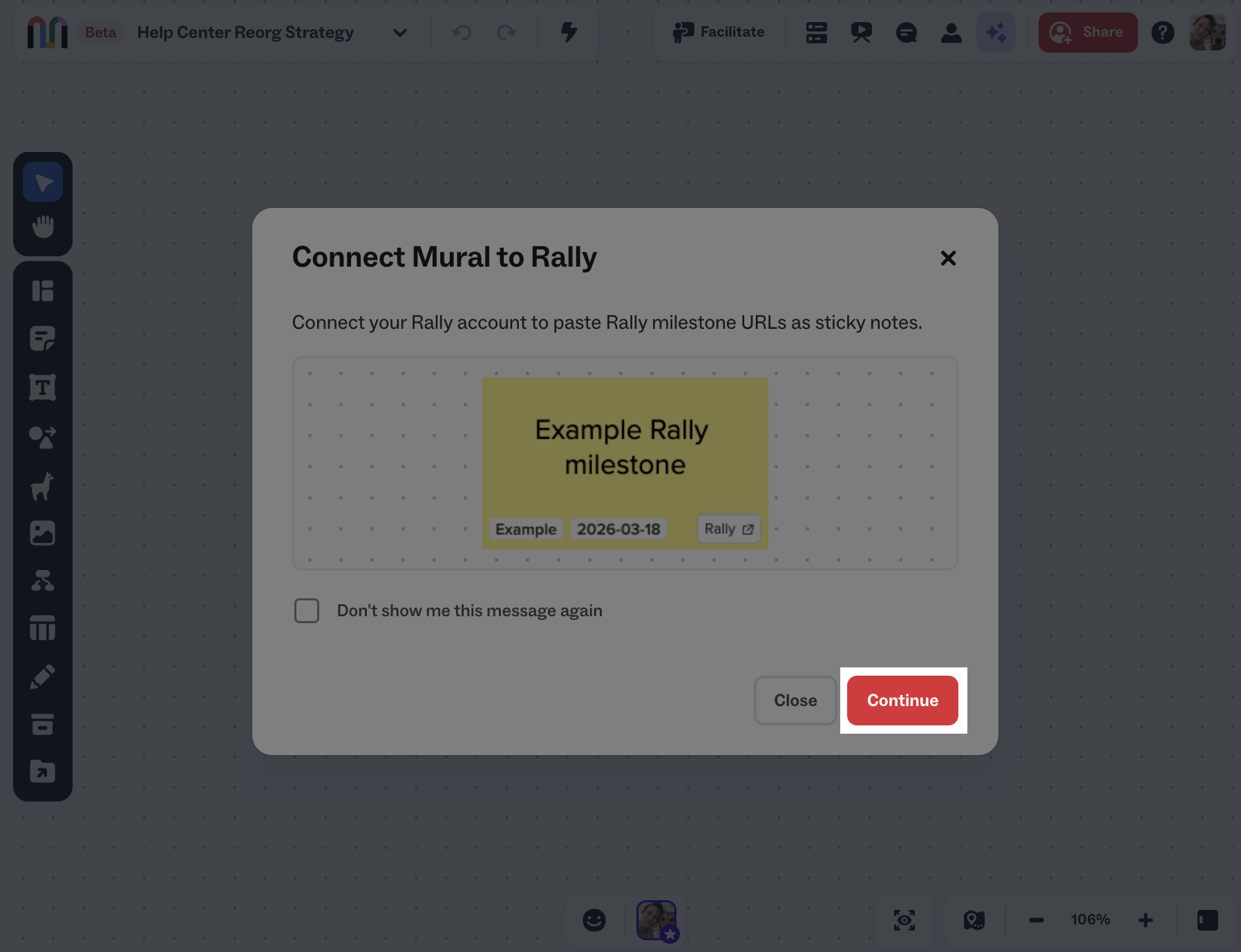 Rally integration