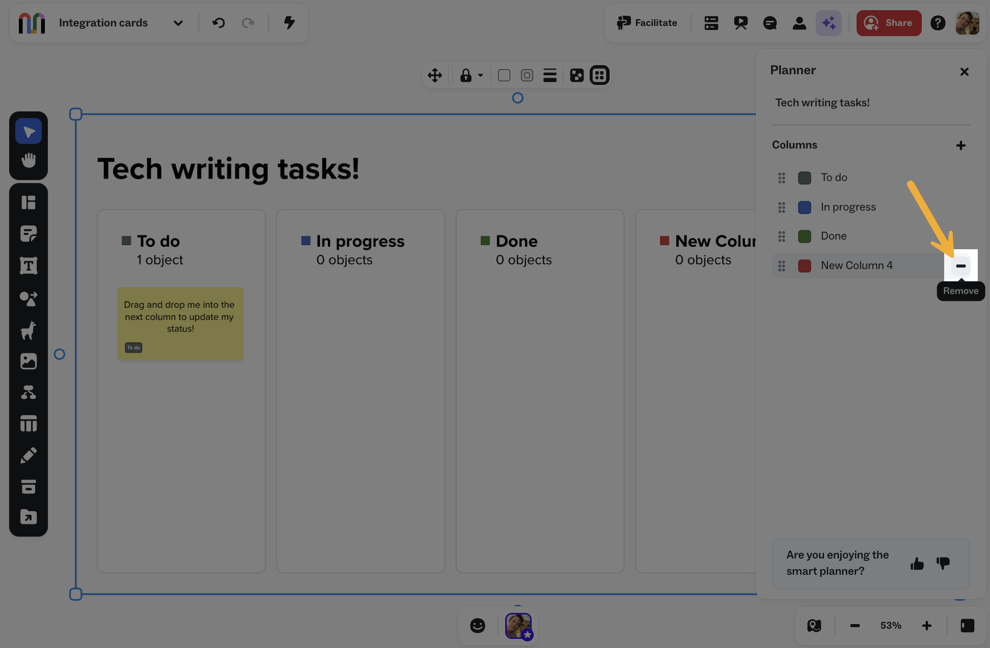 Smart planner